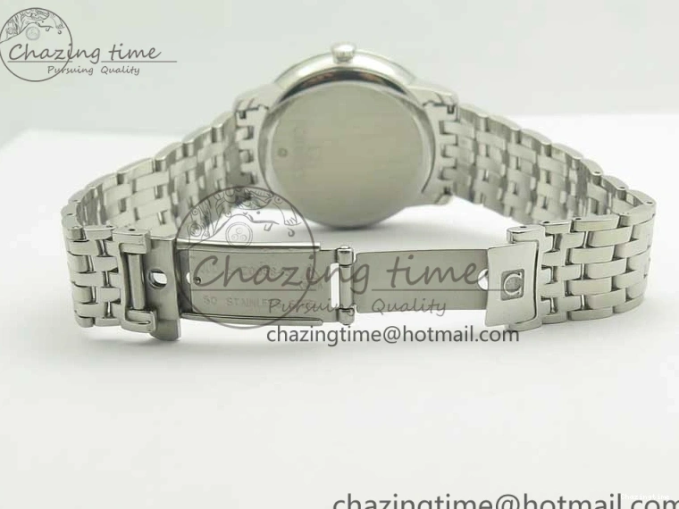 0402 De Ville SS RXW 1:1 Best Edition Black Dial on SS Bracelet A2892 (Free Leather Strap) Sporty 8017